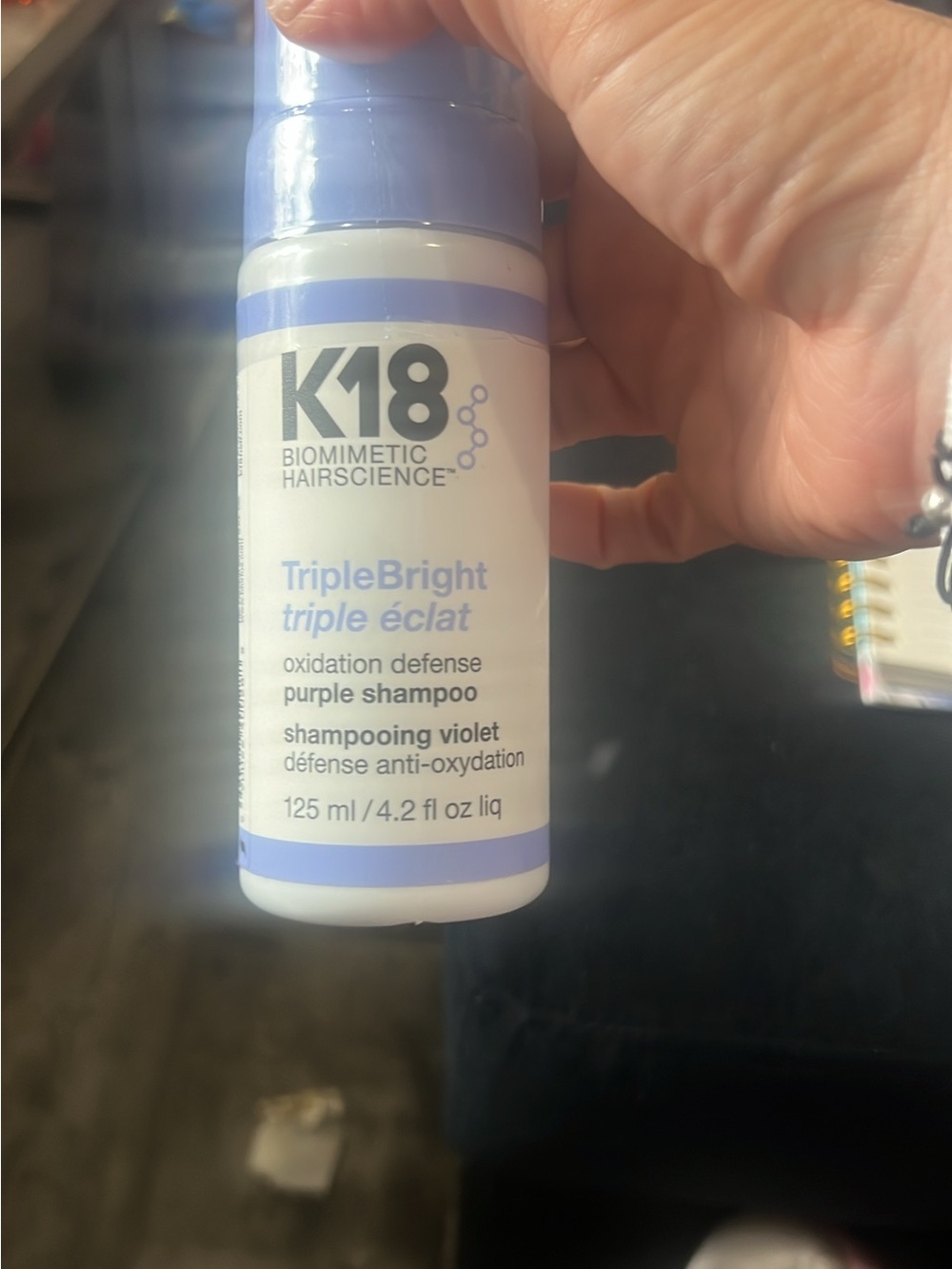 K18 TripleBright Purple Shampoo - Violet Color